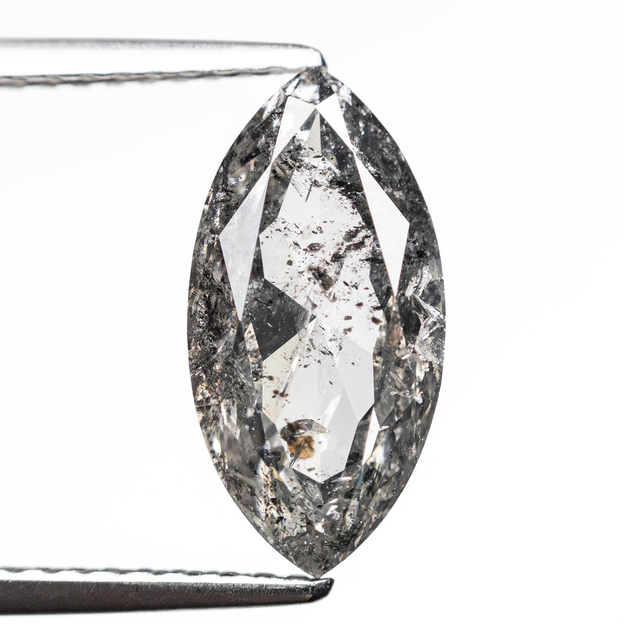 The 2.36ct 12.78x6.43x3.56mm Marquise Double Cut 25806-01 by East London jeweller Rachel Boston | Discover our collections of unique and timeless engagement rings, wedding rings, and modern fine jewellery. - Rachel Boston Jewellery