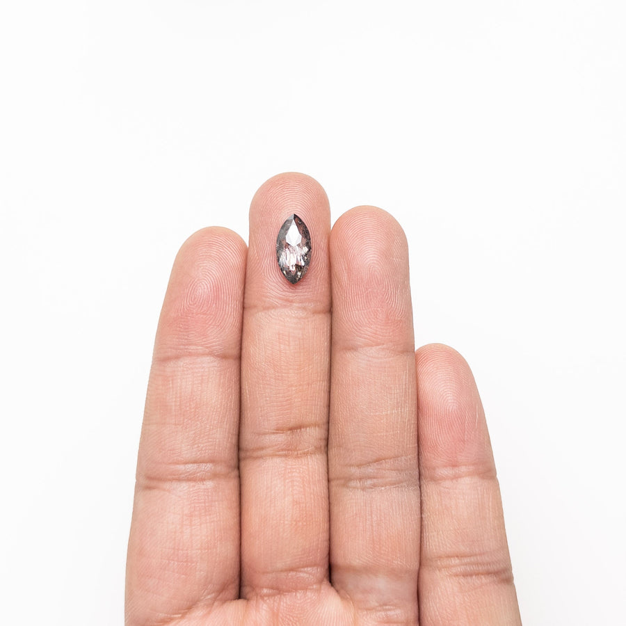 The 2.36ct 12.78x6.43x3.56mm Marquise Double Cut 25806-01 by East London jeweller Rachel Boston | Discover our collections of unique and timeless engagement rings, wedding rings, and modern fine jewellery. - Rachel Boston Jewellery
