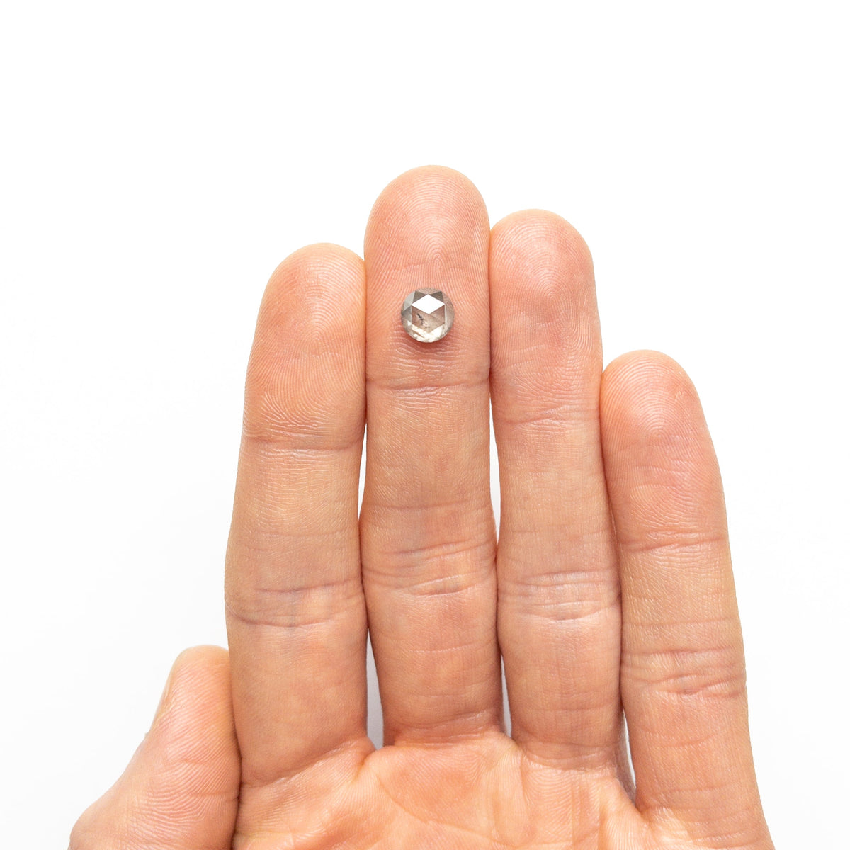 The 1.80ct 7.02x6.97x3.94mm Round Rosecut 25806-13 by East London jeweller Rachel Boston | Discover our collections of unique and timeless engagement rings, wedding rings, and modern fine jewellery.