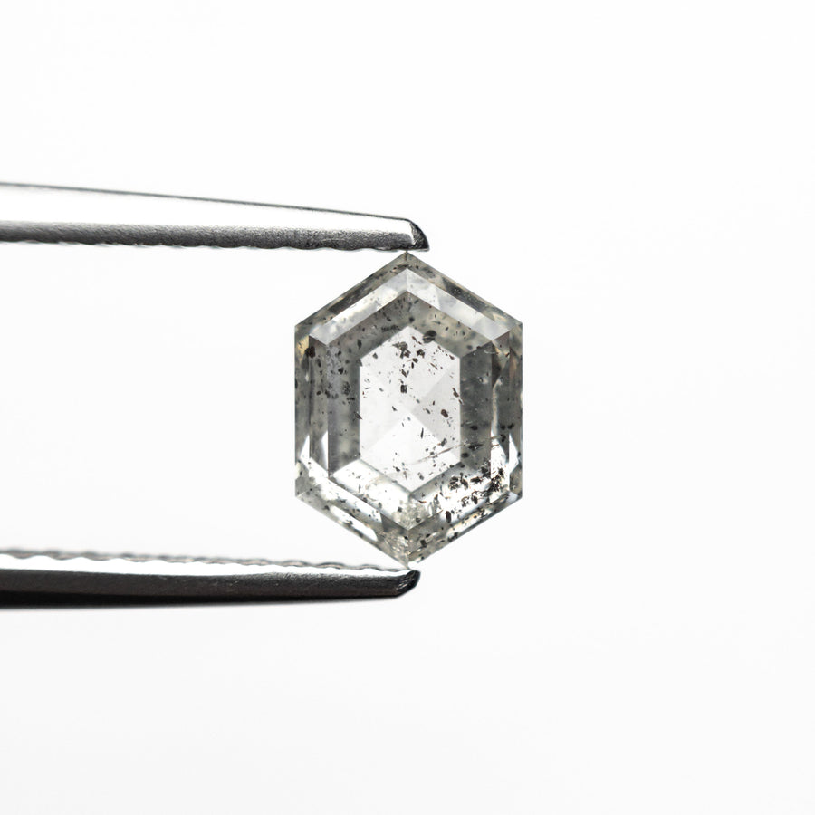 The 1.01ct 7.04x5.09x3.12mm Hexagon Step Cut 25806-21 by East London jeweller Rachel Boston | Discover our collections of unique and timeless engagement rings, wedding rings, and modern fine jewellery. - Rachel Boston Jewellery