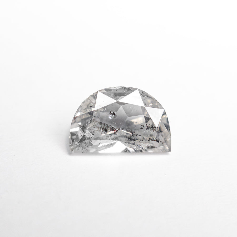 The 0.63ct 6.98x4.49x2.40mm Half Moon Double Cut 25807-28 by East London jeweller Rachel Boston | Discover our collections of unique and timeless engagement rings, wedding rings, and modern fine jewellery. - Rachel Boston Jewellery