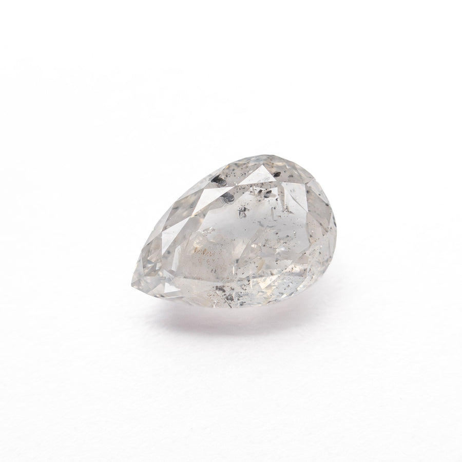 The 0.93ct 7.60x5.23x2.85mm Pear Double Cut 25807-29 by East London jeweller Rachel Boston | Discover our collections of unique and timeless engagement rings, wedding rings, and modern fine jewellery. - Rachel Boston Jewellery