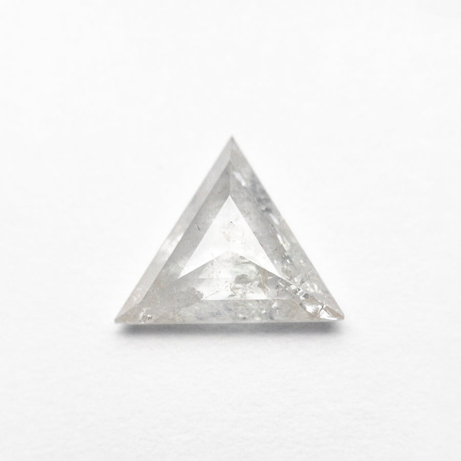 The 1.23ct 8.49x9.22x2.74mm Triangle Rosecut 25807-31 by East London jeweller Rachel Boston | Discover our collections of unique and timeless engagement rings, wedding rings, and modern fine jewellery. - Rachel Boston Jewellery