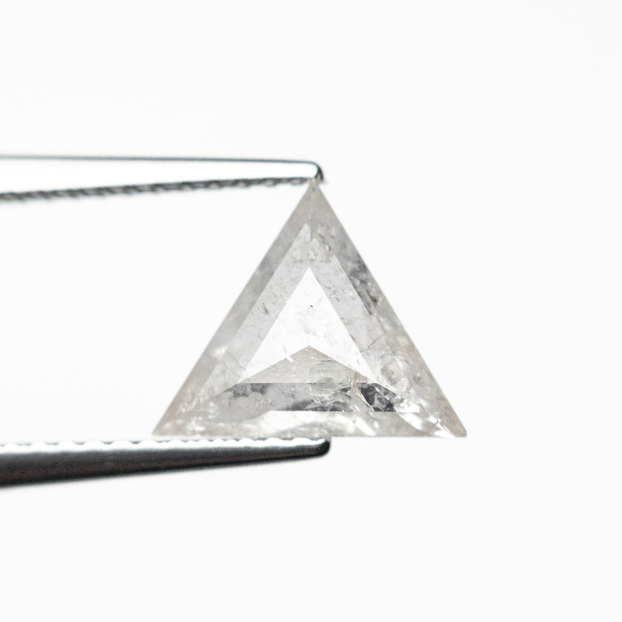 The 1.23ct 8.49x9.22x2.74mm Triangle Rosecut 25807-31 by East London jeweller Rachel Boston | Discover our collections of unique and timeless engagement rings, wedding rings, and modern fine jewellery. - Rachel Boston Jewellery