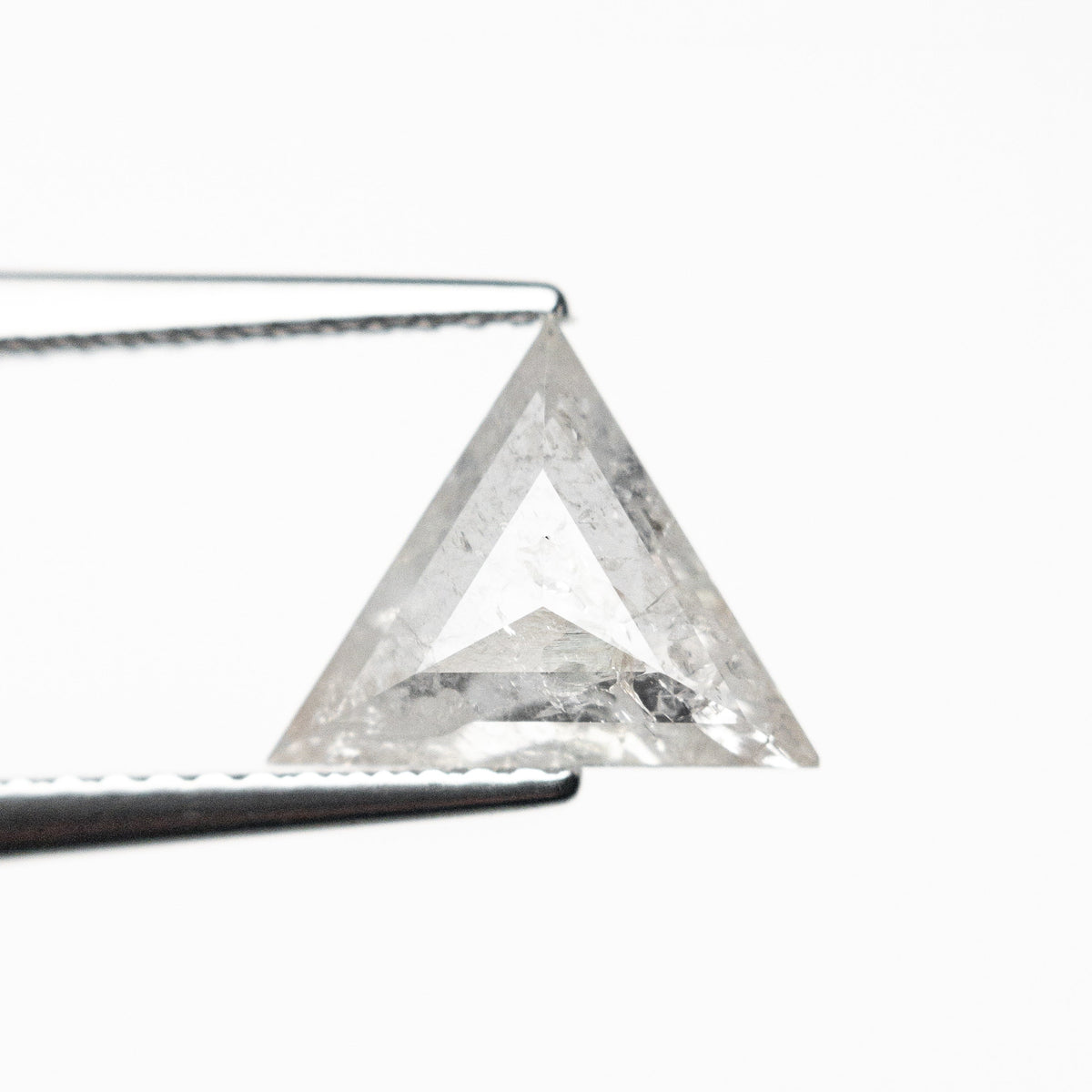 The 1.23ct 8.49x9.22x2.74mm Triangle Rosecut 25807-31 by East London jeweller Rachel Boston | Discover our collections of unique and timeless engagement rings, wedding rings, and modern fine jewellery.