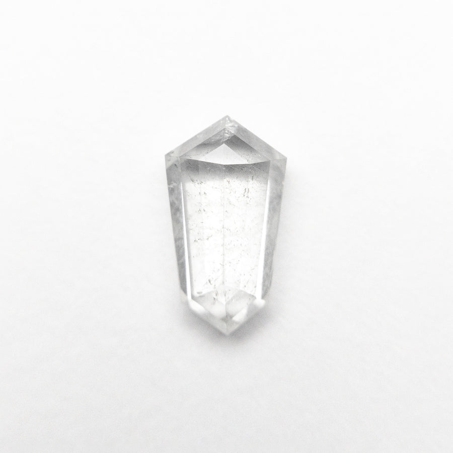 The 1.47ct 9.65x5.40x3.34mm Shield Step Cut 25807-34 by East London jeweller Rachel Boston | Discover our collections of unique and timeless engagement rings, wedding rings, and modern fine jewellery. - Rachel Boston Jewellery