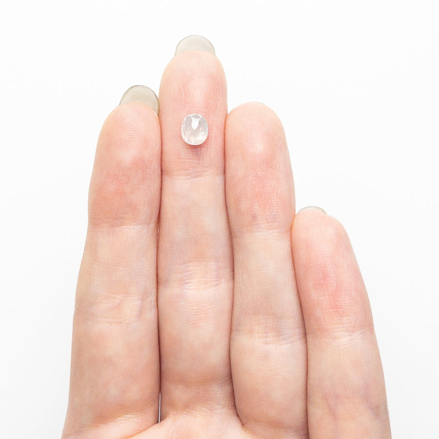 The 0.98ct 5.93x5.15x3.60mm Oval Double Cut 25807-36 by East London jeweller Rachel Boston | Discover our collections of unique and timeless engagement rings, wedding rings, and modern fine jewellery. - Rachel Boston Jewellery