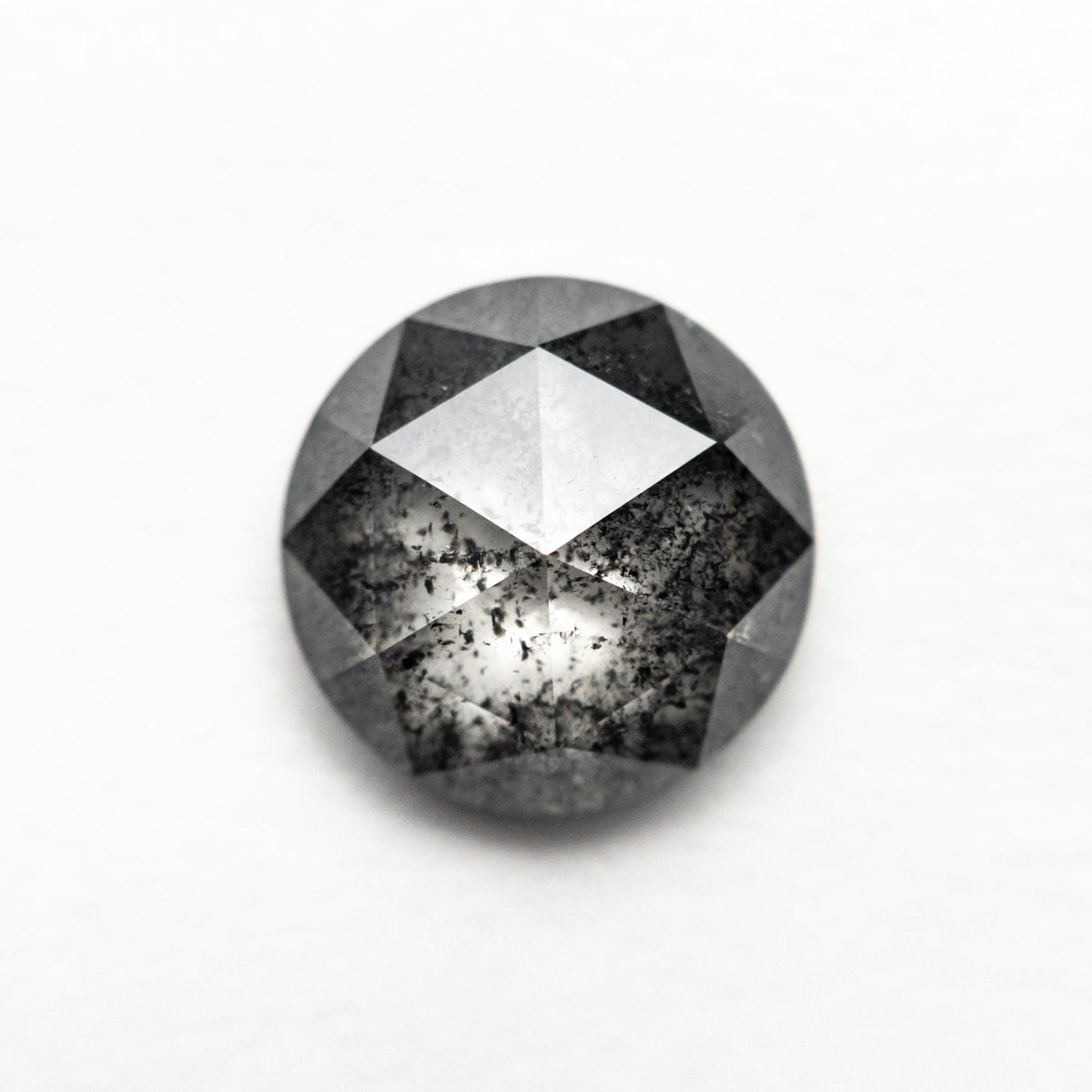 The 2.80ct 9.32x9.22x3.85mm Round Rosecut 25809-01 by East London jeweller Rachel Boston | Discover our collections of unique and timeless engagement rings, wedding rings, and modern fine jewellery.