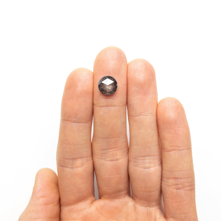 The 2.80ct 9.32x9.22x3.85mm Round Rosecut 25809-01 by East London jeweller Rachel Boston | Discover our collections of unique and timeless engagement rings, wedding rings, and modern fine jewellery. - Rachel Boston Jewellery