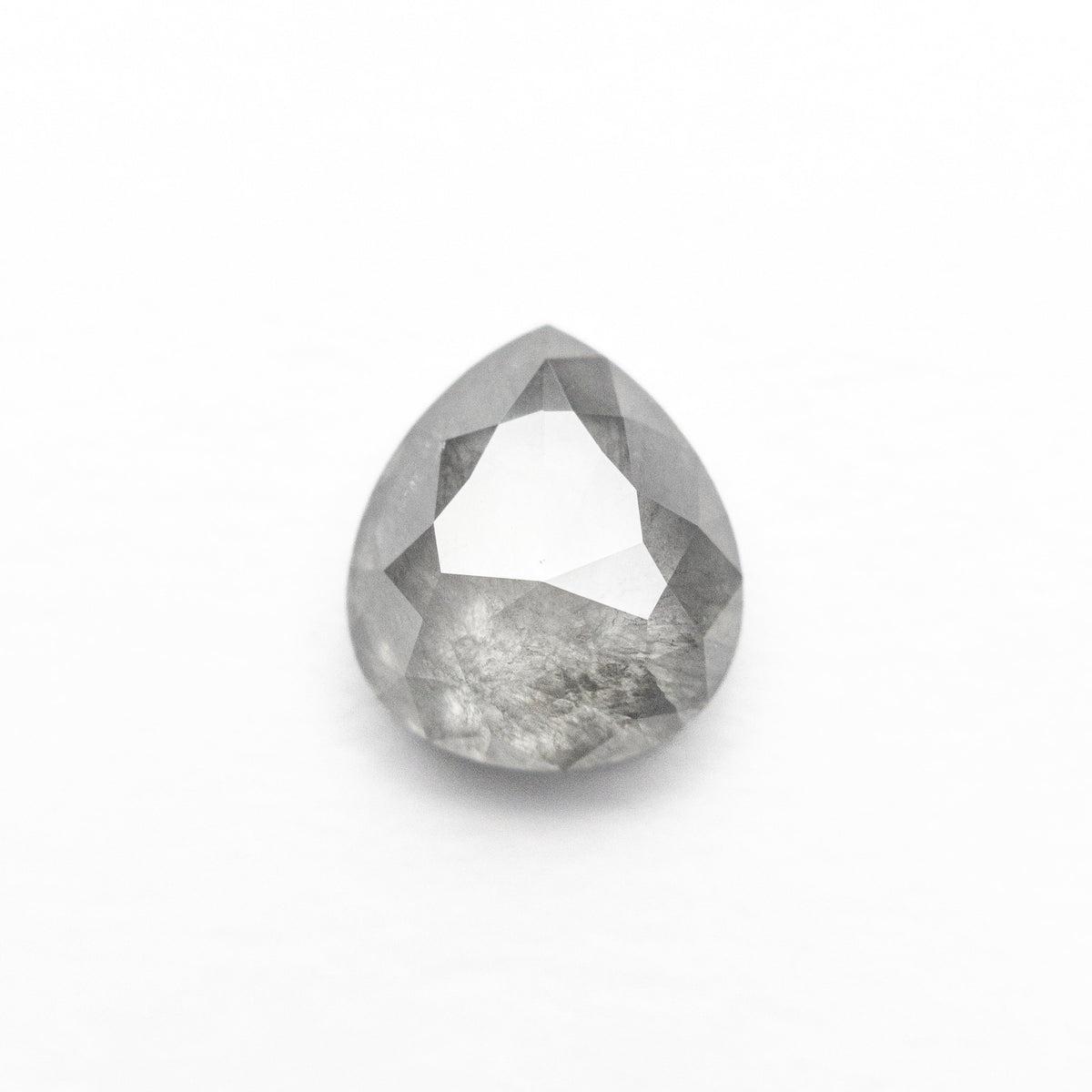 The 2.11ct 8.47x7.54x3.81mm Pear Double Cut 25811-05 by East London jeweller Rachel Boston | Discover our collections of unique and timeless engagement rings, wedding rings, and modern fine jewellery.