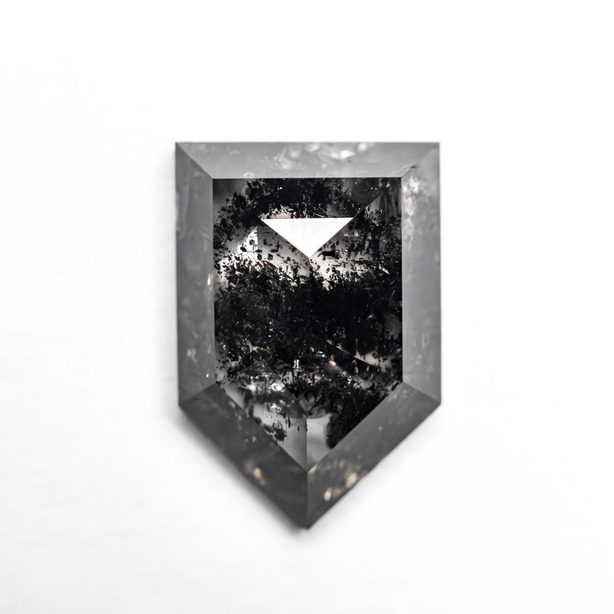 The 2.64ct 10.83x7.35x3.59mm Shield Rosecut 25813-15 by East London jeweller Rachel Boston | Discover our collections of unique and timeless engagement rings, wedding rings, and modern fine jewellery.