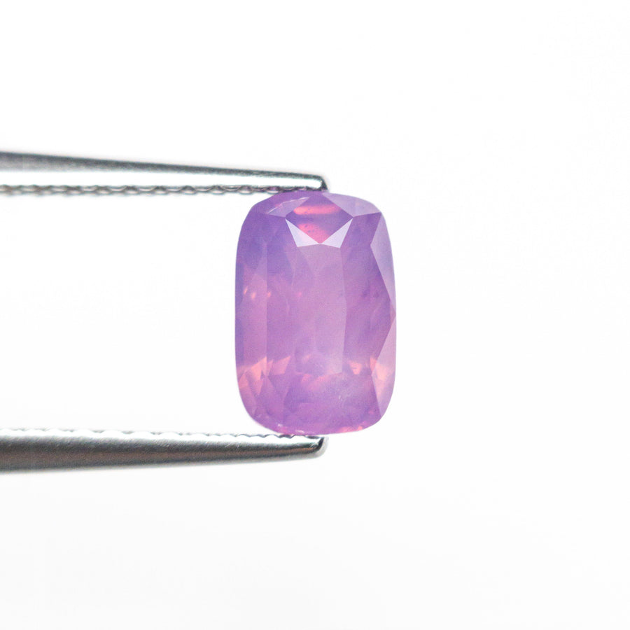 The 1.52ct 7.36x4.89x4.06mm Cushion Brilliant Sapphire 25839-01 by East London jeweller Rachel Boston | Discover our collections of unique and timeless engagement rings, wedding rings, and modern fine jewellery. - Rachel Boston Jewellery