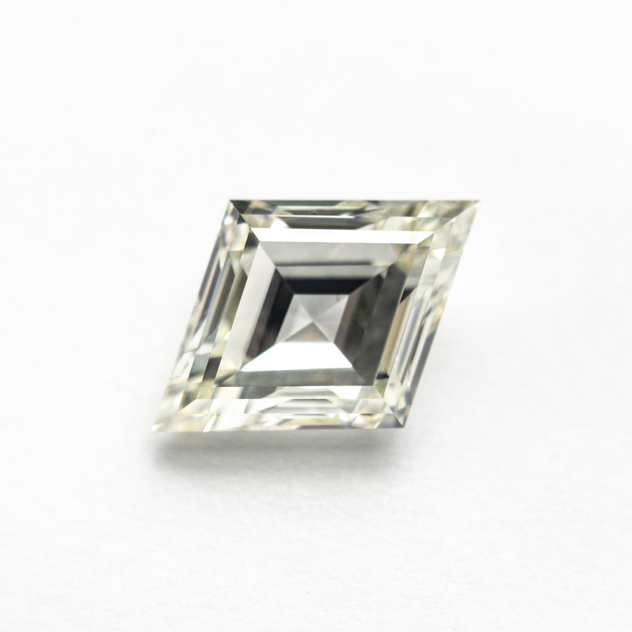 The 2.12ct 11.62x8.29x4.22mm GIA SI2 N Lozenge Step Cut 25913-01 by East London jeweller Rachel Boston | Discover our collections of unique and timeless engagement rings, wedding rings, and modern fine jewellery. - Rachel Boston Jewellery