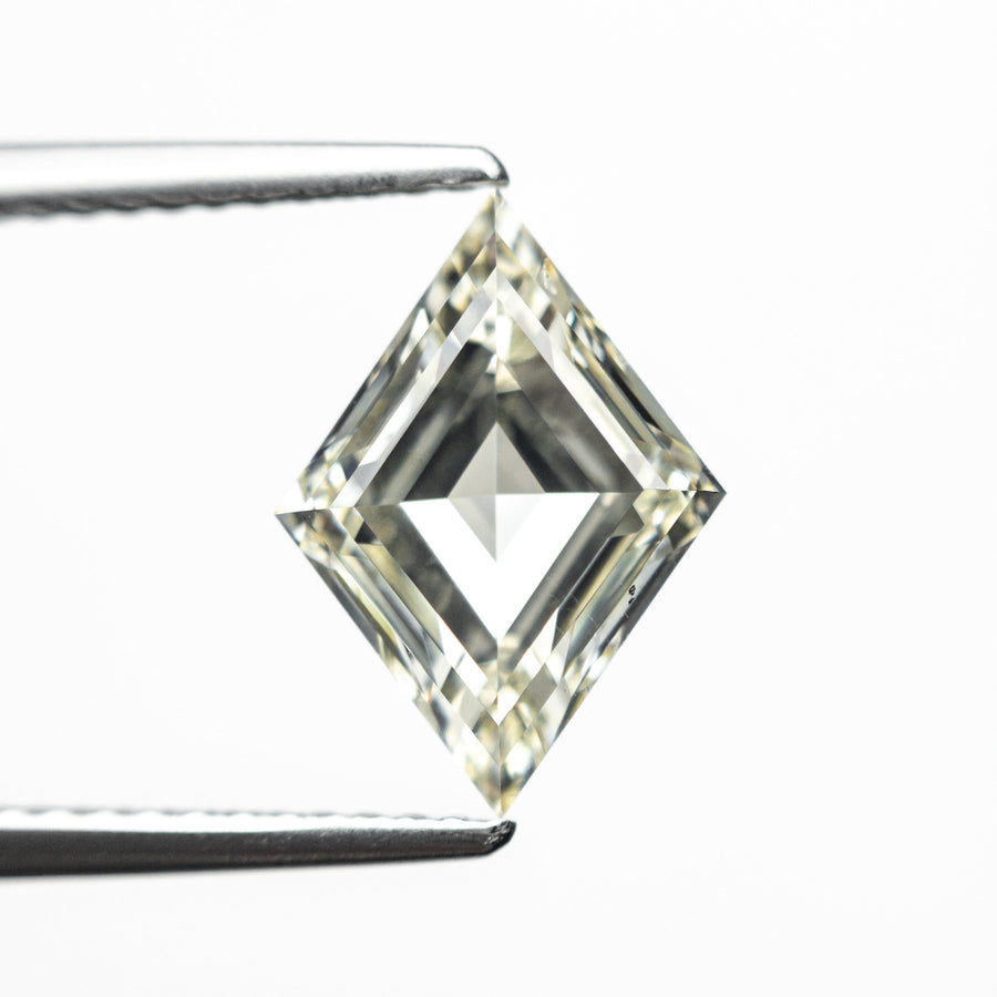 The 2.12ct 11.62x8.29x4.22mm GIA SI2 N Lozenge Step Cut 25913-01 by East London jeweller Rachel Boston | Discover our collections of unique and timeless engagement rings, wedding rings, and modern fine jewellery. - Rachel Boston Jewellery
