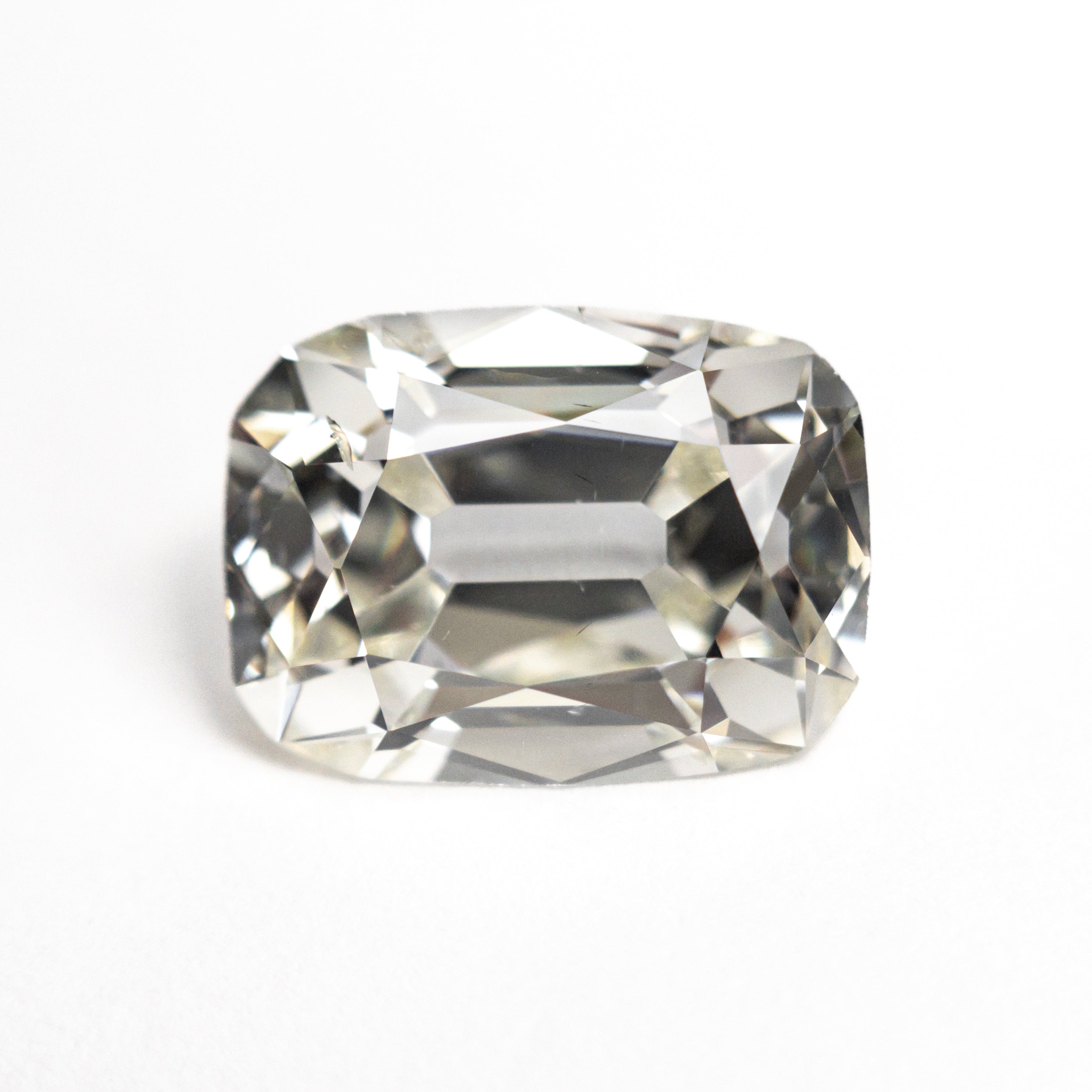 The 3.54ct 10.82x8.03x4.92mm GIA SI2 K Antique Old Mine Cut 25920-01 by East London jeweller Rachel Boston | Discover our collections of unique and timeless engagement rings, wedding rings, and modern fine jewellery.