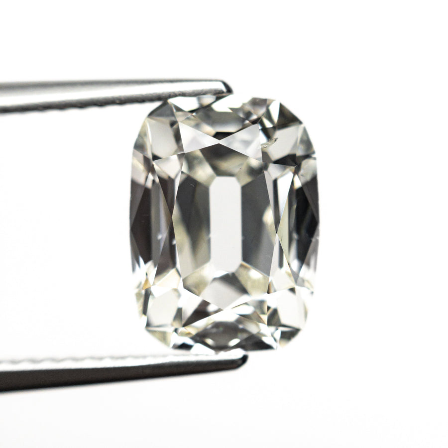 The 3.54ct 10.82x8.03x4.92mm GIA SI2 K Modern Antique Old Mine Cut 25920-01 by East London jeweller Rachel Boston | Discover our collections of unique and timeless engagement rings, wedding rings, and modern fine jewellery. - Rachel Boston Jewellery