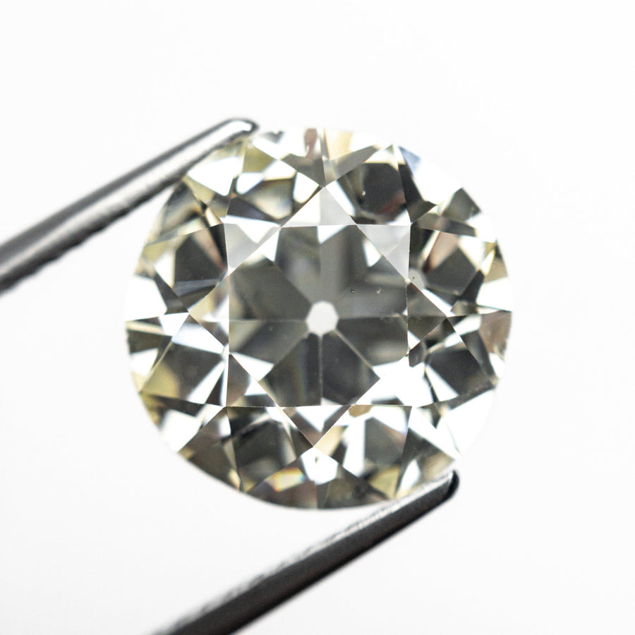 5.85ct 11.68x11.34x6.96mm GIA SI1 O-P Antique Old European Cut 25950-01 - Rachel Boston Jewellery