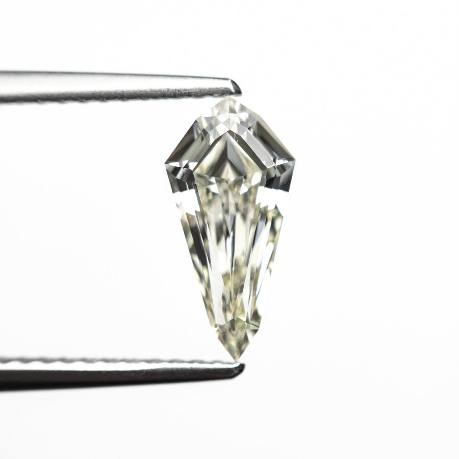 The 1.00ct 10.72x5.26x3.06mm SI1 M-N Shield Step Cut 25956-02 by East London jeweller Rachel Boston | Discover our collections of unique and timeless engagement rings, wedding rings, and modern fine jewellery. - Rachel Boston Jewellery