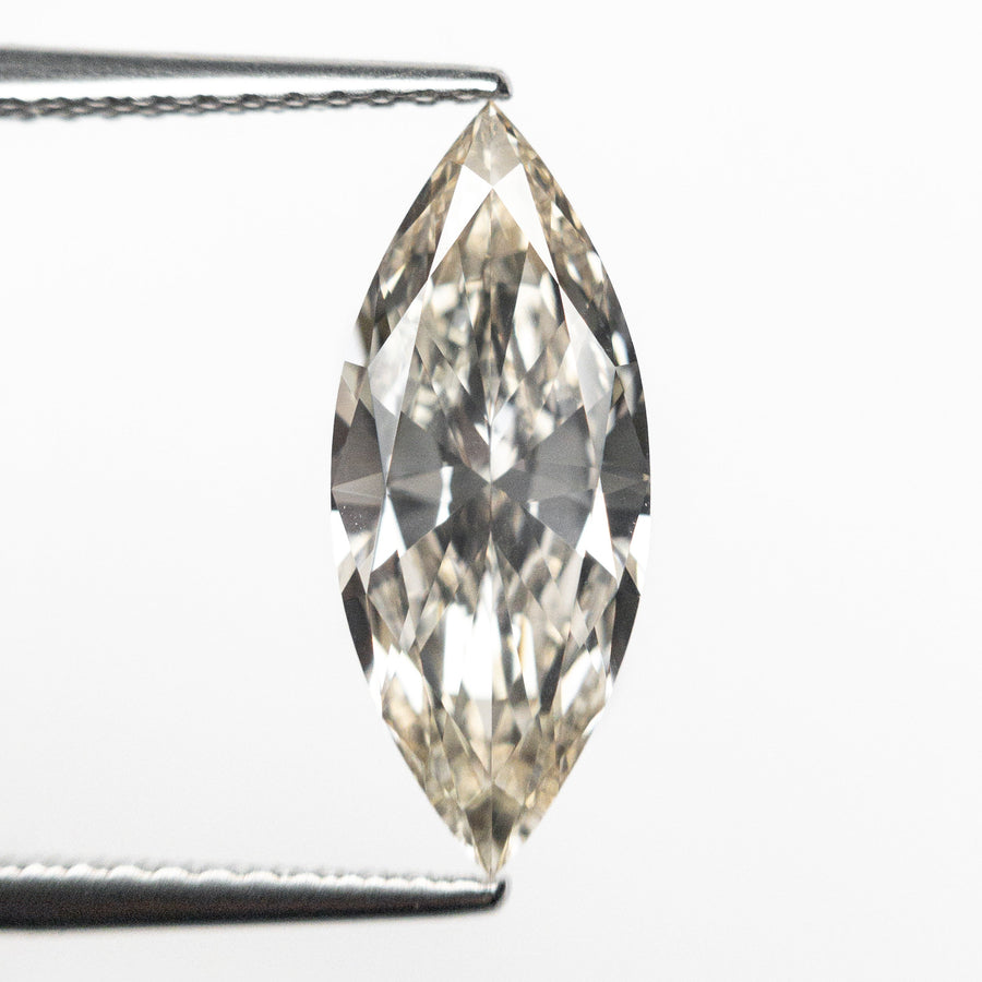 The 2.01ct 15.08x6.24x3.65mm VVS2 U-V Marquise Brilliant 🇨🇦 26117-01 by East London jeweller Rachel Boston | Discover our collections of unique and timeless engagement rings, wedding rings, and modern fine jewellery. - Rachel Boston Jewellery