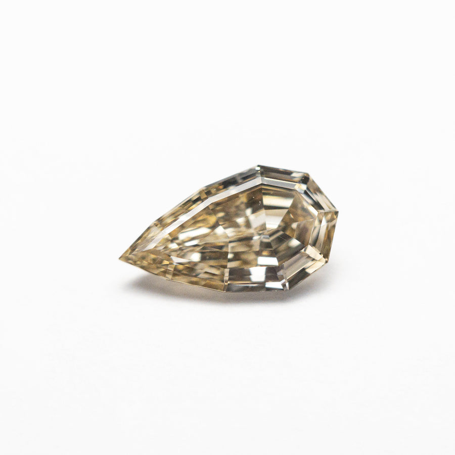The 1.14ct 9.85x5.82x3.09mm VS2 C4 Geo Pear Step Cut 🇿🇦 26119-08 by East London jeweller Rachel Boston | Discover our collections of unique and timeless engagement rings, wedding rings, and modern fine jewellery. - Rachel Boston Jewellery