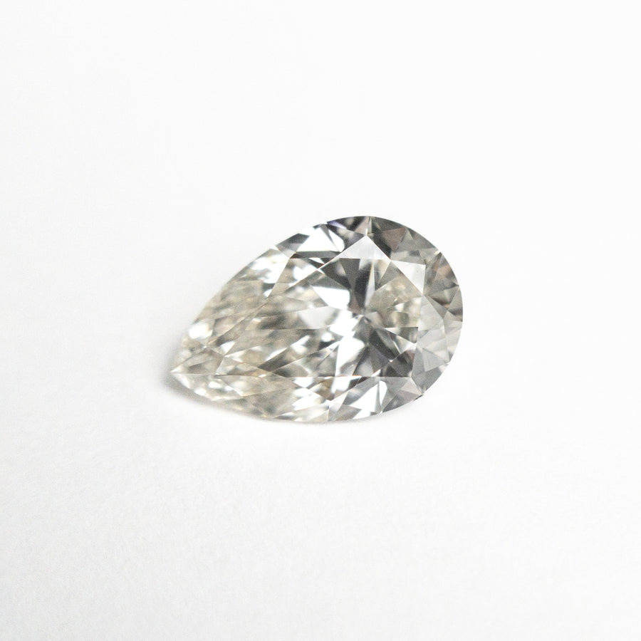 The 1.21ct 9.04x5.99x3.65mm VVS2 K Pear Brilliant 🇨🇦 26120-05 by East London jeweller Rachel Boston | Discover our collections of unique and timeless engagement rings, wedding rings, and modern fine jewellery. - Rachel Boston Jewellery
