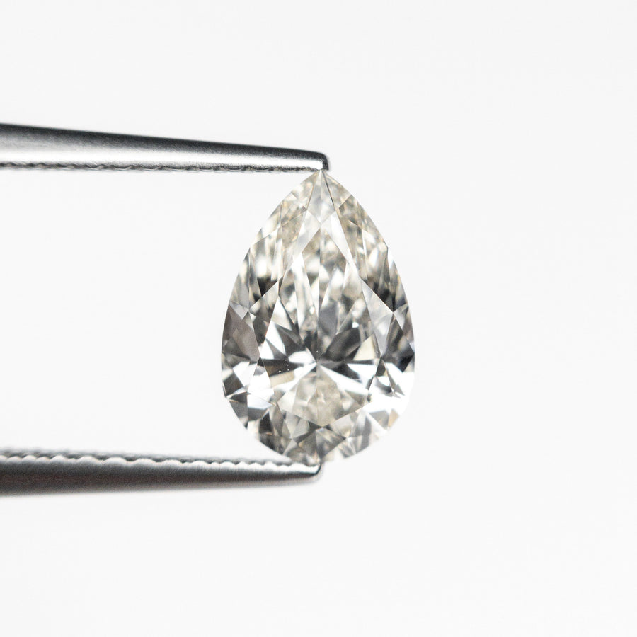 The 1.21ct 9.04x5.99x3.65mm VVS2 K Pear Brilliant 🇨🇦 26120-05 by East London jeweller Rachel Boston | Discover our collections of unique and timeless engagement rings, wedding rings, and modern fine jewellery. - Rachel Boston Jewellery