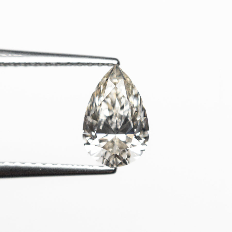 The 1.01ct 8.52x5.47x3.46mm VVS1 K Pear Brilliant 🇨🇦 26120-06 by East London jeweller Rachel Boston | Discover our collections of unique and timeless engagement rings, wedding rings, and modern fine jewellery. - Rachel Boston Jewellery