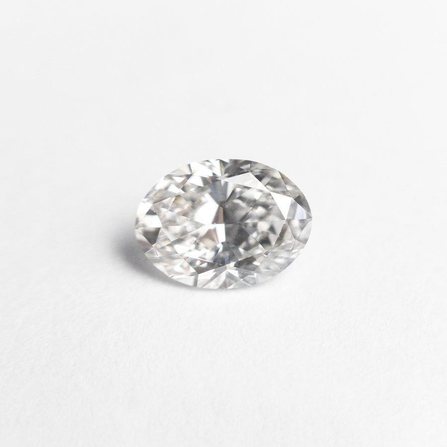 The 0.99ct 7.60x5.57x3.45mm VVS1 F Oval Brilliant 🇨🇦 26120-18 by East London jeweller Rachel Boston | Discover our collections of unique and timeless engagement rings, wedding rings, and modern fine jewellery. - Rachel Boston Jewellery