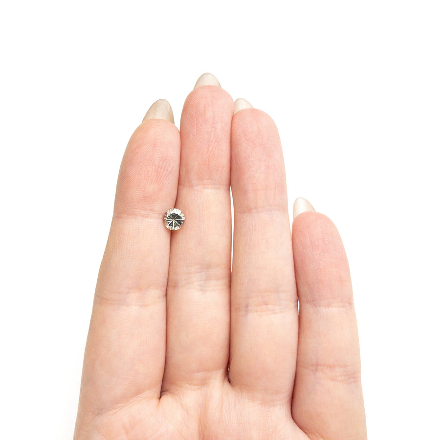 0.77ct 5.54x5.52x3.55mm Round Brilliant Sapphire 26134-19 - Rachel Boston Jewellery