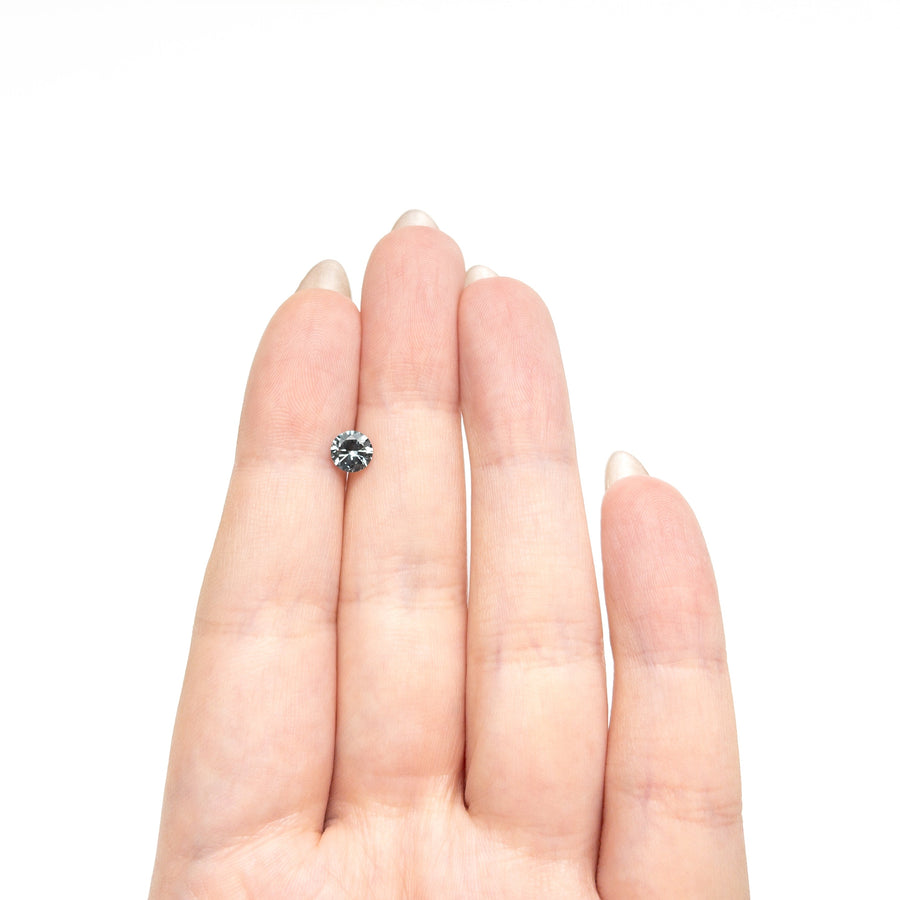0.77ct 5.53x5.50x3.33mm Round Brilliant Sapphire 26134-22 - Rachel Boston Jewellery