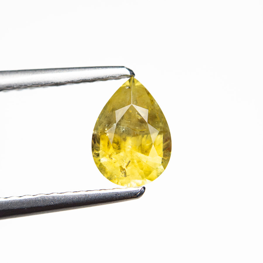 0.86ct 7.03x5.01x3.43mm Pear Brilliant Sapphire 26150-01 - Rachel Boston Jewellery