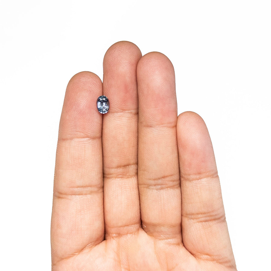 1.02ct 6.90x5.00x3.52mm Oval Brilliant Sapphire 26162-01 - Rachel Boston Jewellery