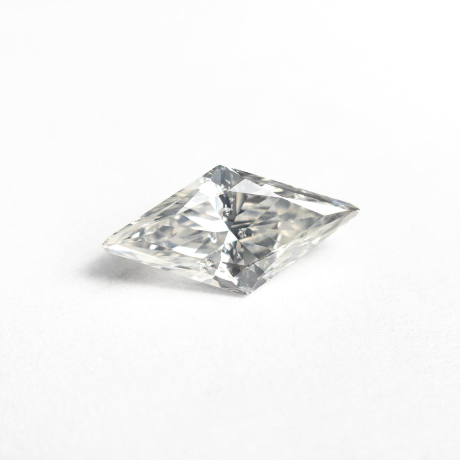 The 0.89ct 10.53x5.24x3.24mm GIA I1 H Lozenge Brilliant 26171-01 by East London jeweller Rachel Boston | Discover our collections of unique and timeless engagement rings, wedding rings, and modern fine jewellery. - Rachel Boston Jewellery