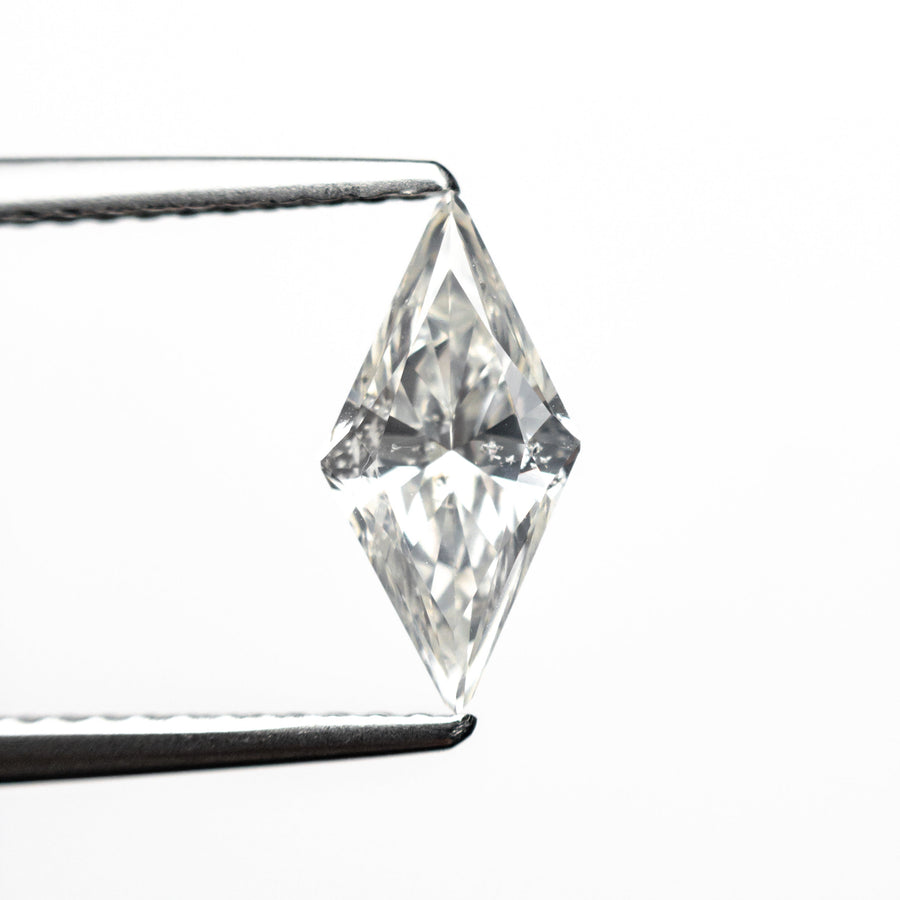 The 0.89ct 10.53x5.24x3.24mm GIA I1 H Lozenge Brilliant 26171-01 by East London jeweller Rachel Boston | Discover our collections of unique and timeless engagement rings, wedding rings, and modern fine jewellery. - Rachel Boston Jewellery