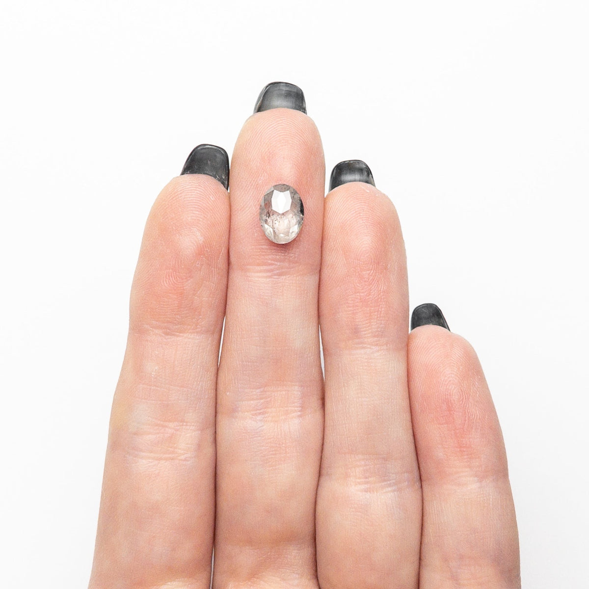 The 1.87ct 8.56x6.41x3.80mm Oval Double Cut 26294-48 by East London jeweller Rachel Boston | Discover our collections of unique and timeless engagement rings, wedding rings, and modern fine jewellery.