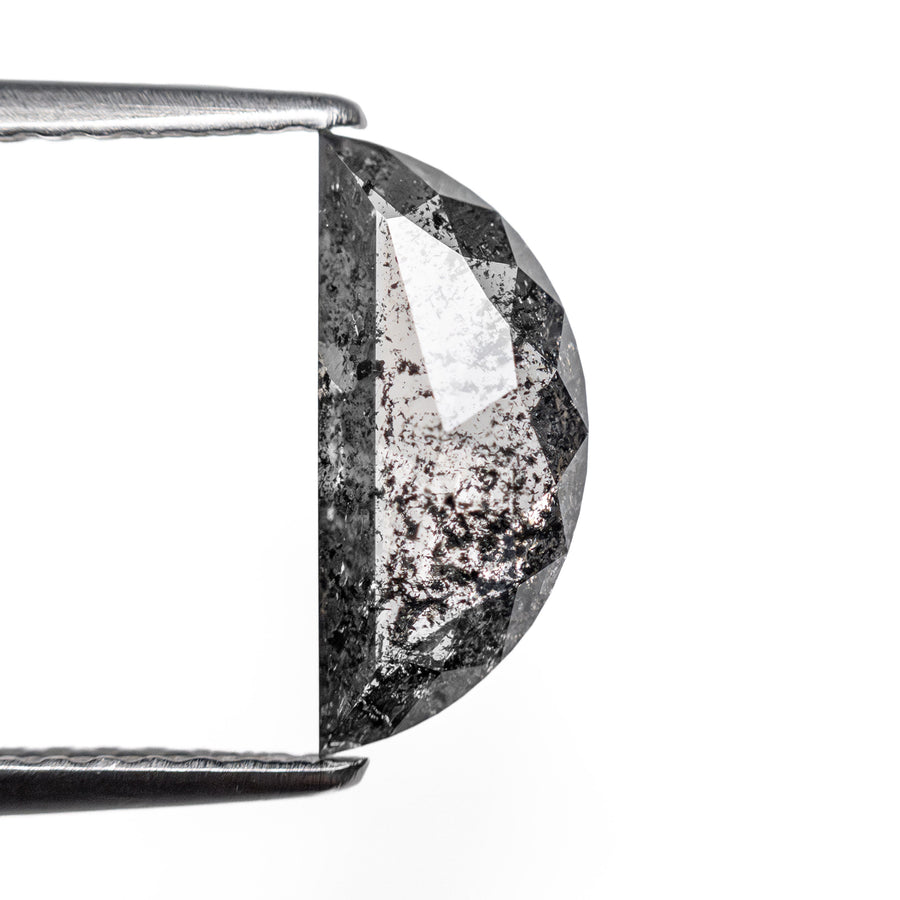 The 1.23ct 11.42x4.94x2.52mm Half Moon Rosecut 26295-08 by East London jeweller Rachel Boston | Discover our collections of unique and timeless engagement rings, wedding rings, and modern fine jewellery. - Rachel Boston Jewellery