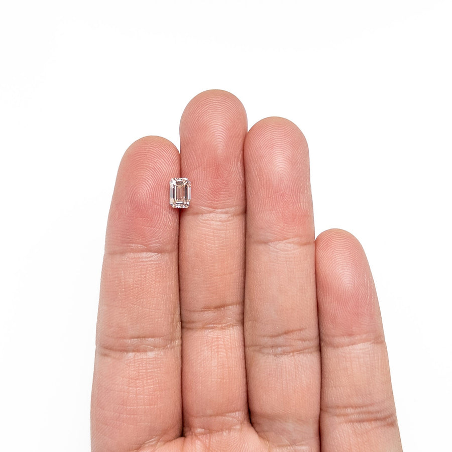 The 1.04ct 6.47x4.59x3.40mm VVS2 M Cut Corner Rectangle Step Cut 🇿🇦 26318-02 by East London jeweller Rachel Boston | Discover our collections of unique and timeless engagement rings, wedding rings, and modern fine jewellery. - Rachel Boston Jewellery