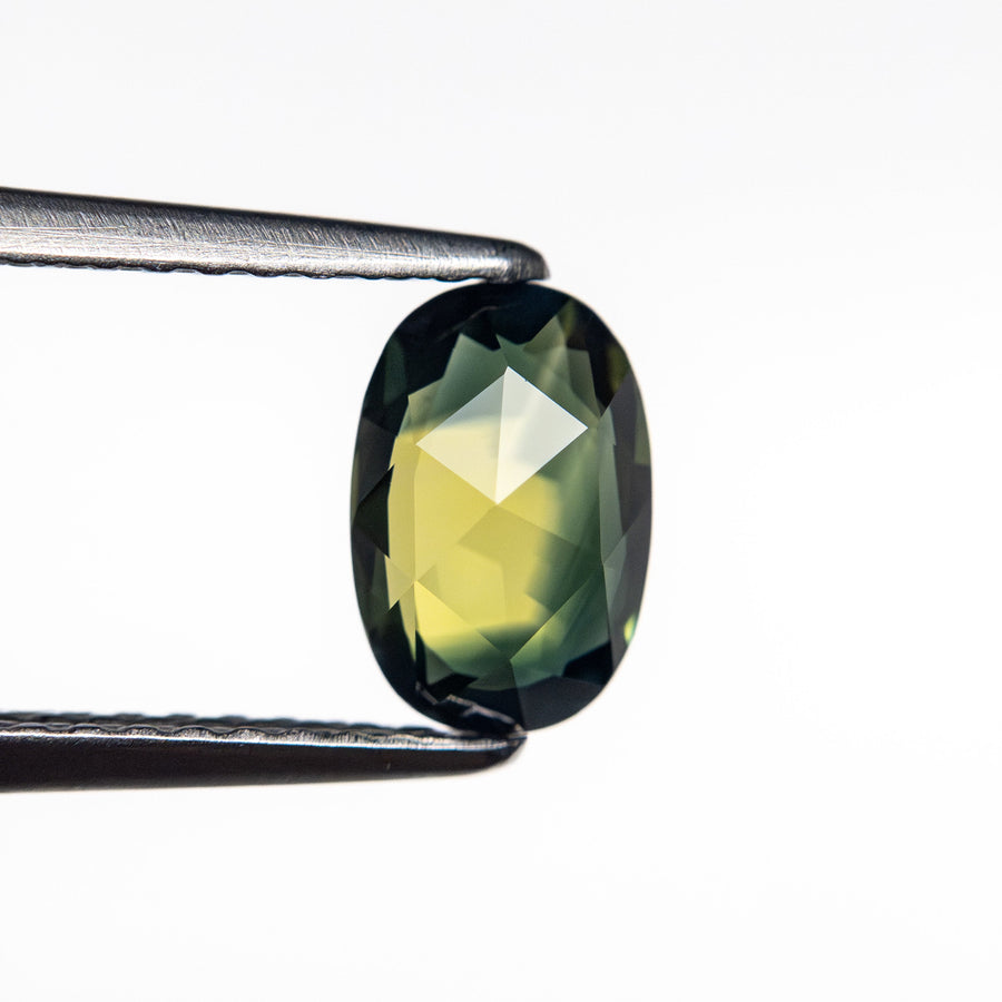 The 0.99ct 7.41x4.98x2.84mm Cushion Rosecut Sapphire 26327-77 by East London jeweller Rachel Boston | Discover our collections of unique and timeless engagement rings, wedding rings, and modern fine jewellery. - Rachel Boston Jewellery