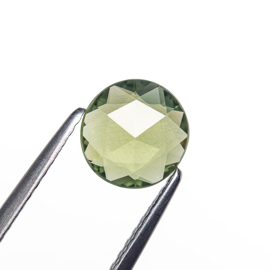The 0.97ct 6.84x6.77x2.38mm Round Rosecut Sapphire 26327-83 by East London jeweller Rachel Boston | Discover our collections of unique and timeless engagement rings, wedding rings, and modern fine jewellery. - Rachel Boston Jewellery