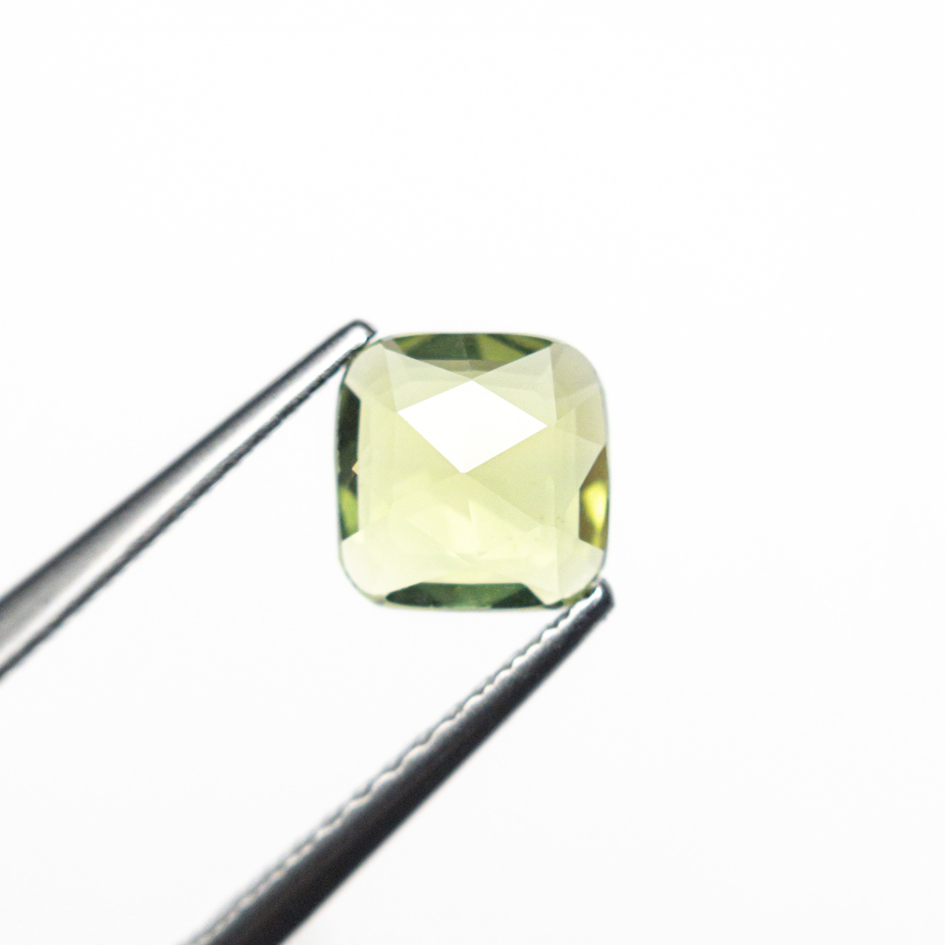 The 1.01ct 5.99x5.91x2.61mm Cut Corner Rectangle Sapphire 26327-92 by East London jeweller Rachel Boston | Discover our collections of unique and timeless engagement rings, wedding rings, and modern fine jewellery.
