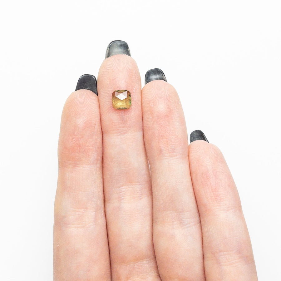 The 1.01ct 5.99x5.91x2.61mm Cut Corner Rectangle Sapphire 26327-92 by East London jeweller Rachel Boston | Discover our collections of unique and timeless engagement rings, wedding rings, and modern fine jewellery. - Rachel Boston Jewellery