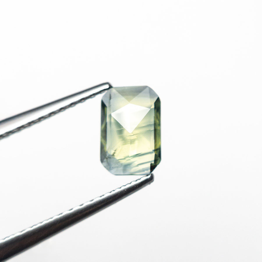 The 0.77ct 6.95x4.74x2.11mm Cut Corner Rectangle Sapphire 26327-94 by East London jeweller Rachel Boston | Discover our collections of unique and timeless engagement rings, wedding rings, and modern fine jewellery. - Rachel Boston Jewellery