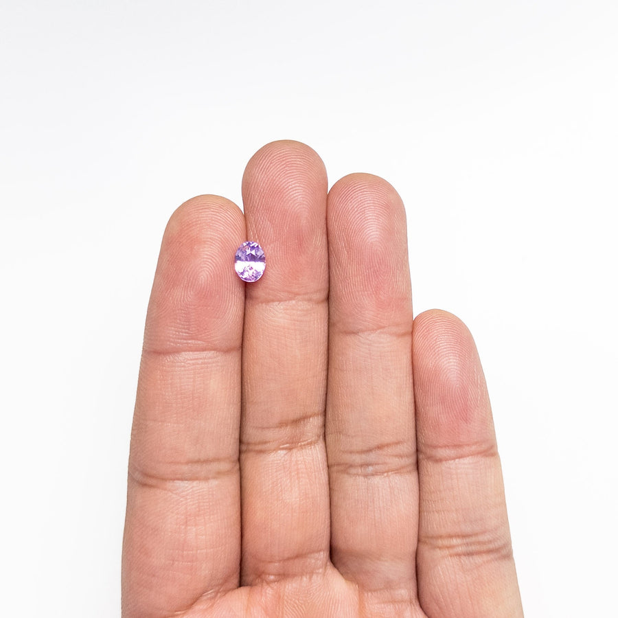 1.15ct 6.65x5.18x4.12mm Oval Brilliant Sapphire 26449-01 - Rachel Boston Jewellery