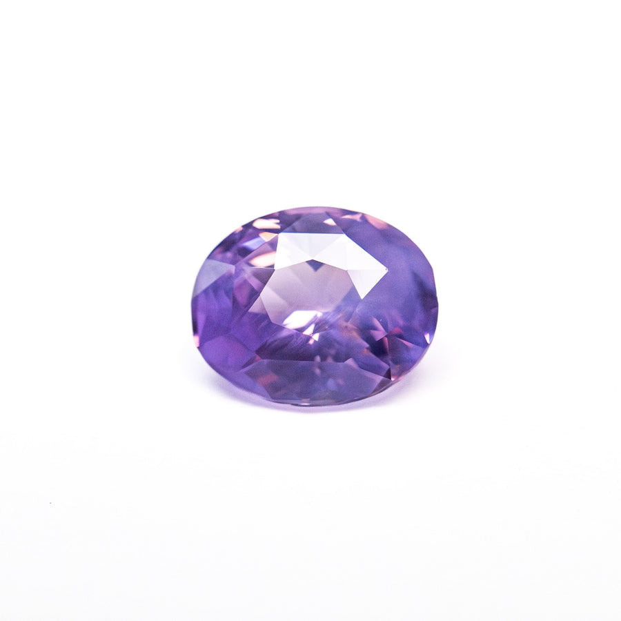 The 1.05ct 6.81x5.56x3.56mm Oval Brilliant Sapphire 26450-01 by East London jeweller Rachel Boston | Discover our collections of unique and timeless engagement rings, wedding rings, and modern fine jewellery. - Rachel Boston Jewellery