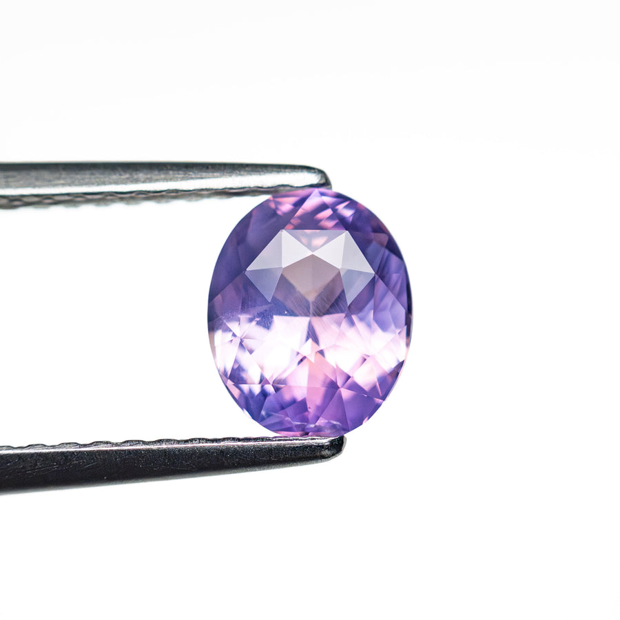 The 1.05ct 6.81x5.56x3.56mm Oval Brilliant Sapphire 26450-01 by East London jeweller Rachel Boston | Discover our collections of unique and timeless engagement rings, wedding rings, and modern fine jewellery. - Rachel Boston Jewellery