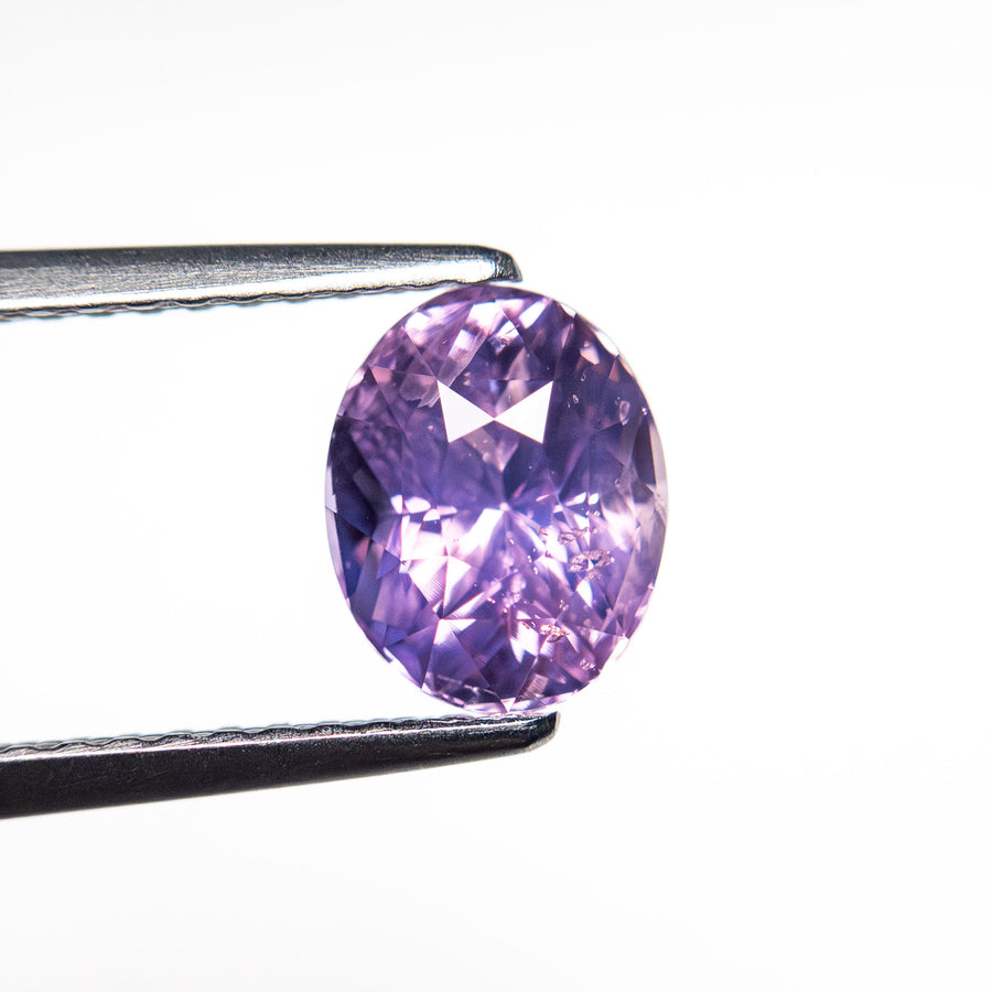 The 1.59ct 7.34x5.85x4.82mm Oval Brilliant Sapphire 26468-01 by East London jeweller Rachel Boston | Discover our collections of unique and timeless engagement rings, wedding rings, and modern fine jewellery. - Rachel Boston Jewellery