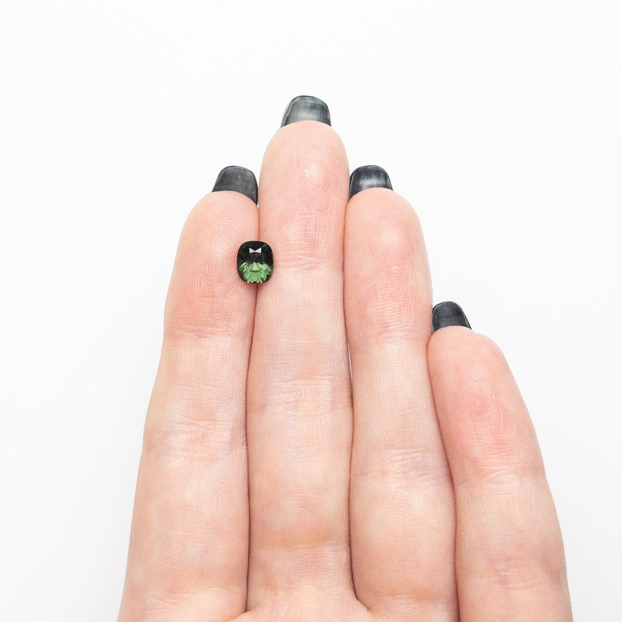 The 1.09ct 6.53x5.61x3.78mm Cushion Brilliant 26499-01 by East London jeweller Rachel Boston | Discover our collections of unique and timeless engagement rings, wedding rings, and modern fine jewellery. - Rachel Boston Jewellery
