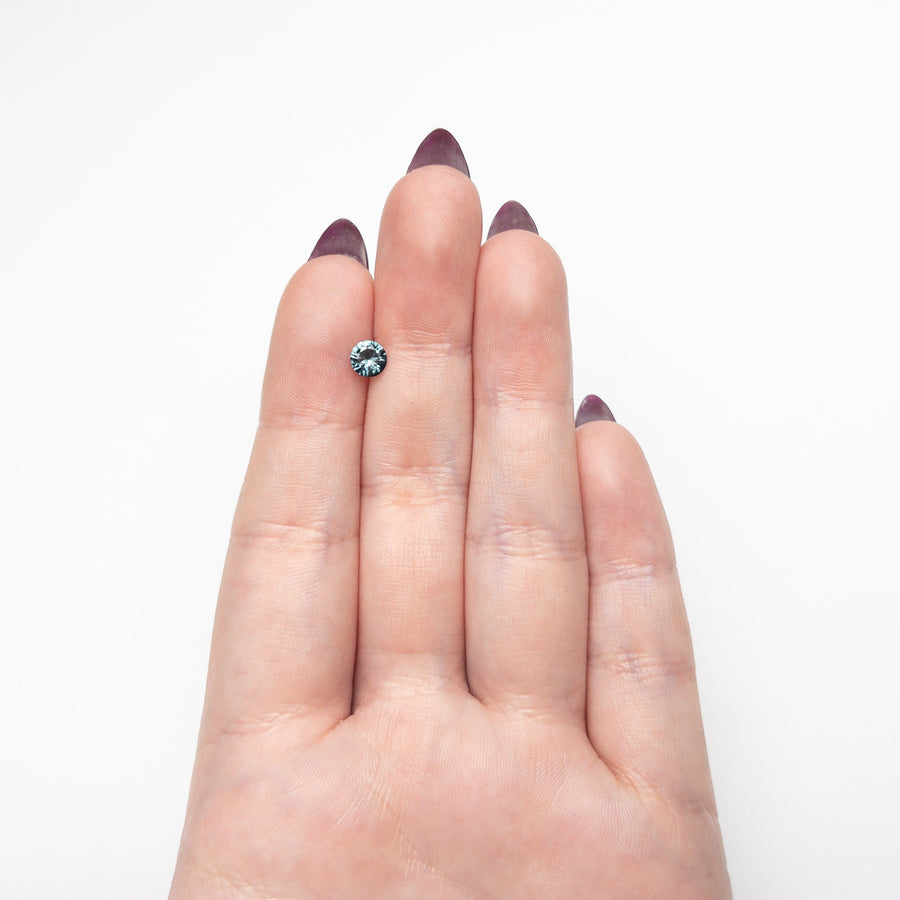 0.63ct 5.5.28x5.27x3.12mm Round Brilliant Sapphire 26526-10 - Rachel Boston Jewellery