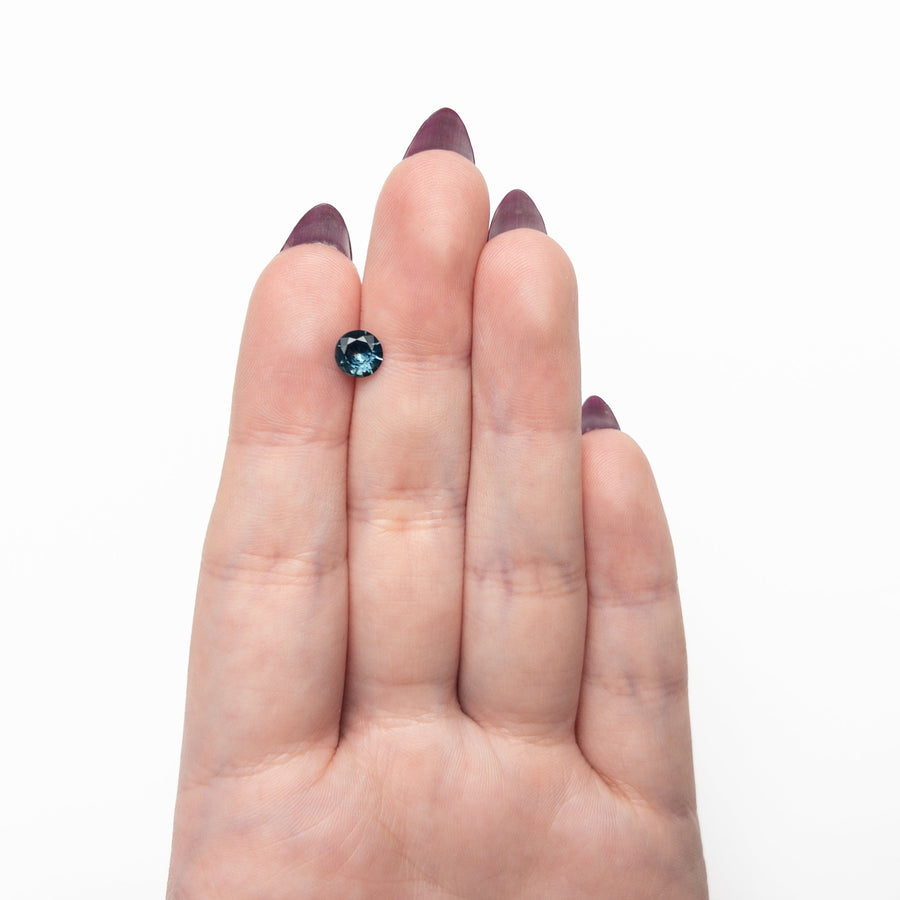 0.94ct 6.16x6.14x3.31mm Round Brilliant Sapphire 26526-17 - Rachel Boston Jewellery