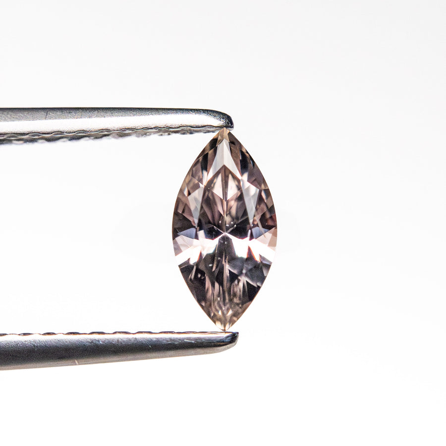 The 0.50ct 7.56x3.86x2.66mm Marquise Brilliant Sapphire 26528-02 by East London jeweller Rachel Boston | Discover our collections of unique and timeless engagement rings, wedding rings, and modern fine jewellery. - Rachel Boston Jewellery